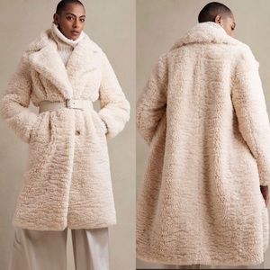 Banana Republic Serres Sherpa Car Coat